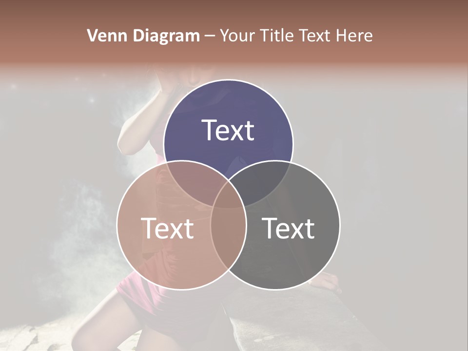 Shopping Fog Hairstyle PowerPoint Template