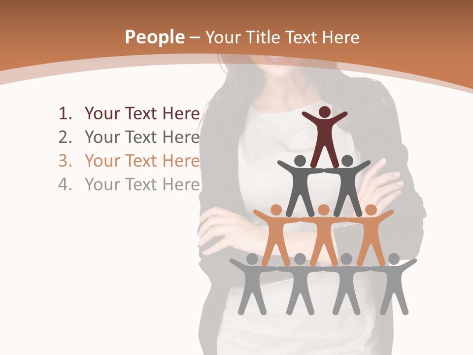 Happy Together People PowerPoint Template
