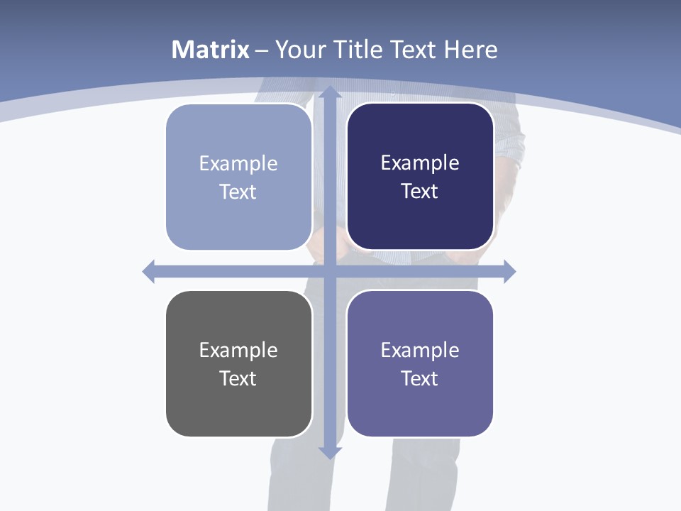 A Man Standing With His Hands In His Pockets PowerPoint Template