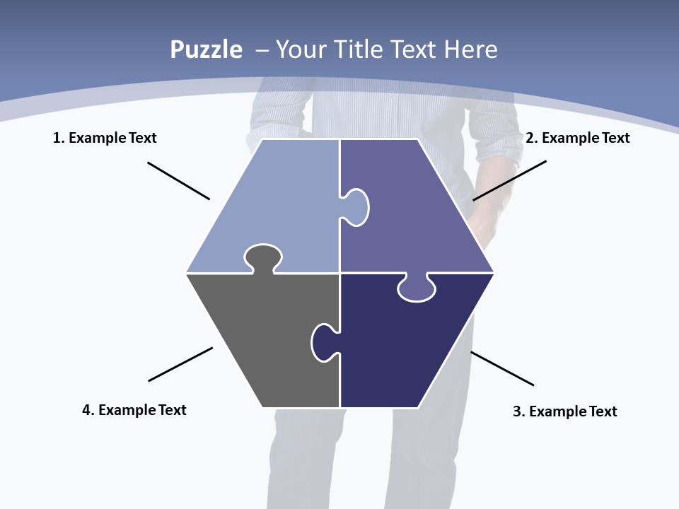 A Man Standing With His Hands In His Pockets PowerPoint Template