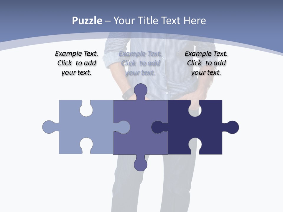 A Man Standing With His Hands In His Pockets PowerPoint Template