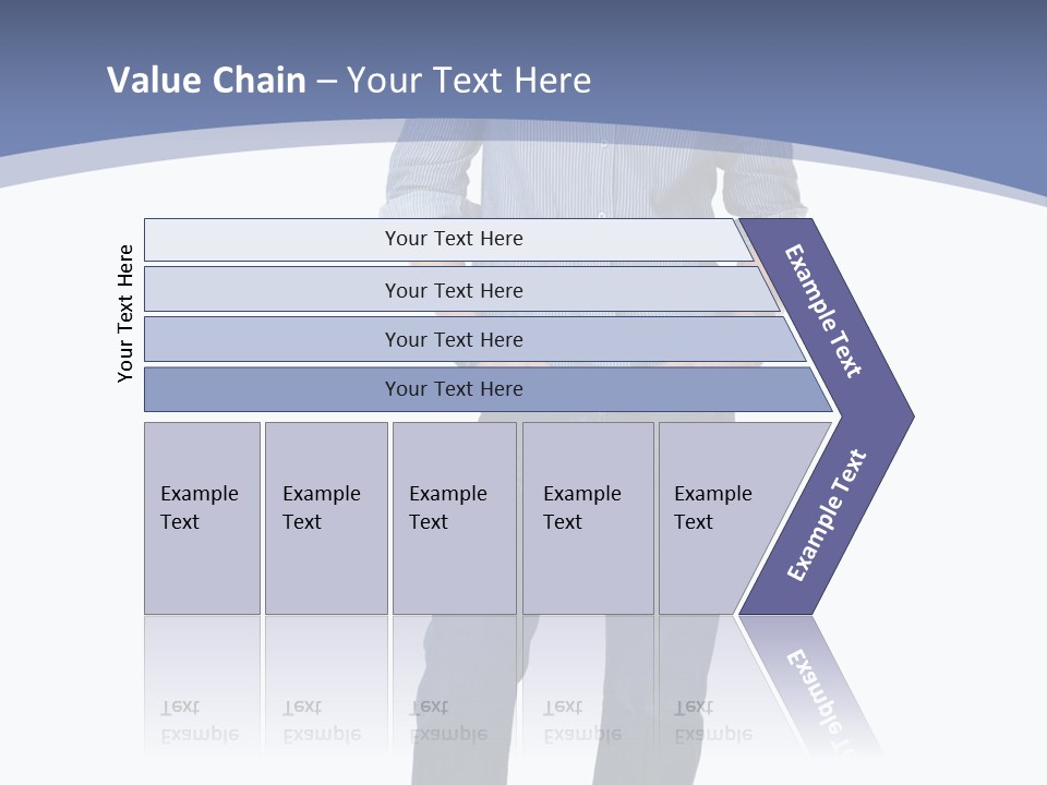 A Man Standing With His Hands In His Pockets PowerPoint Template