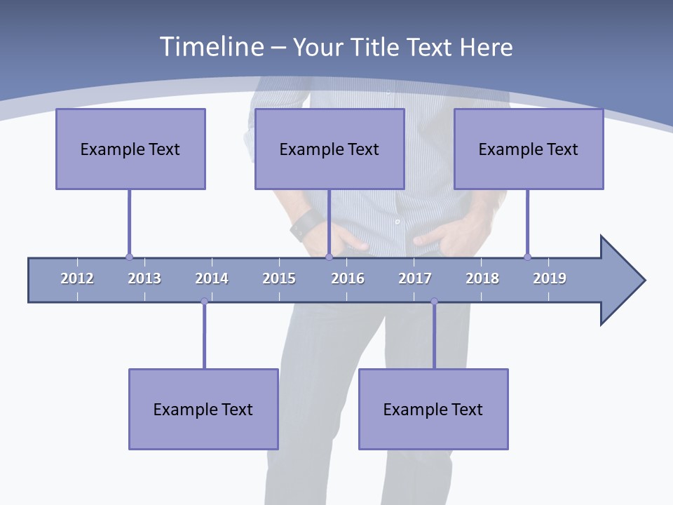 A Man Standing With His Hands In His Pockets PowerPoint Template