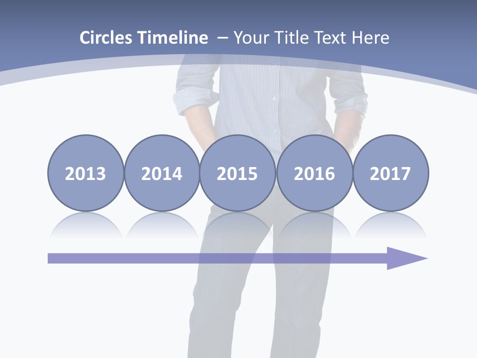 A Man Standing With His Hands In His Pockets PowerPoint Template