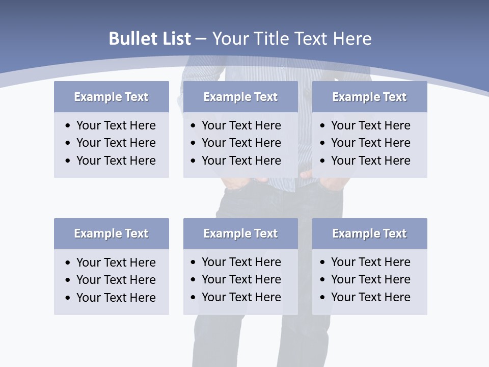 A Man Standing With His Hands In His Pockets PowerPoint Template
