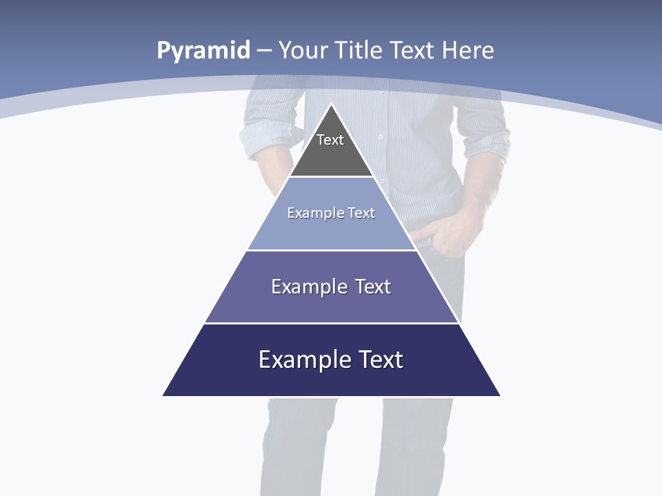 A Man Standing With His Hands In His Pockets PowerPoint Template