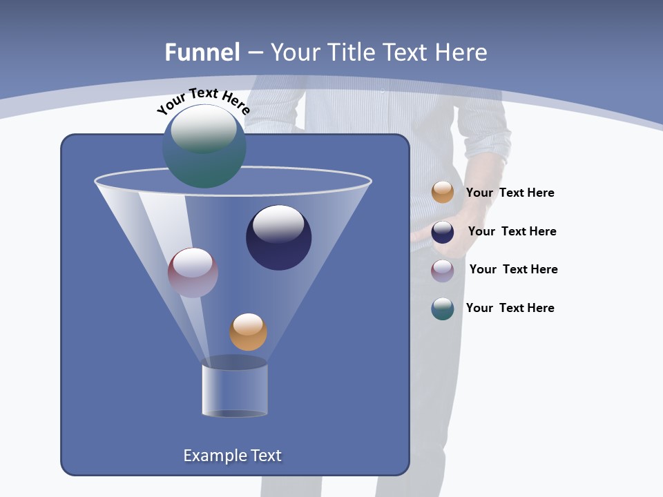 A Man Standing With His Hands In His Pockets PowerPoint Template