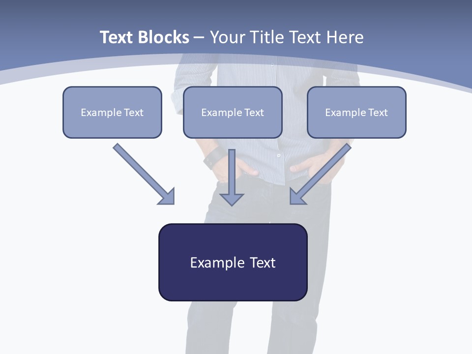 A Man Standing With His Hands In His Pockets PowerPoint Template