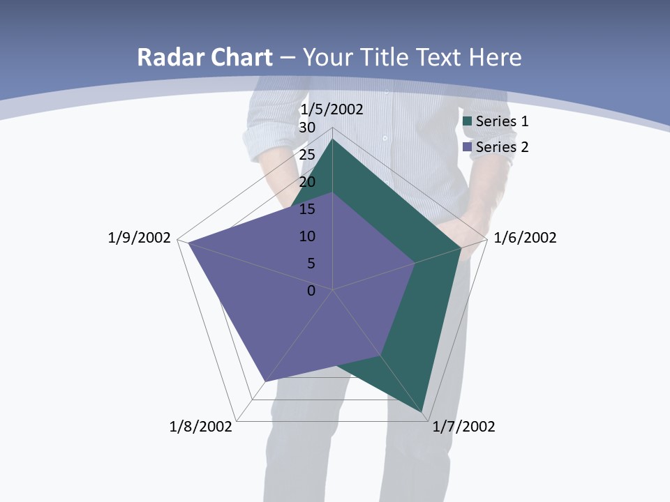 A Man Standing With His Hands In His Pockets PowerPoint Template
