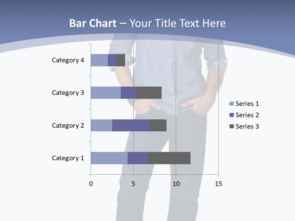 A Man Standing With His Hands In His Pockets PowerPoint Template