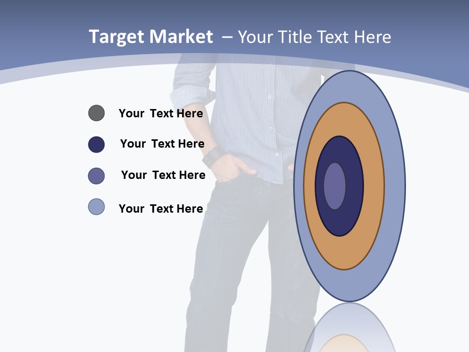 A Man Standing With His Hands In His Pockets PowerPoint Template