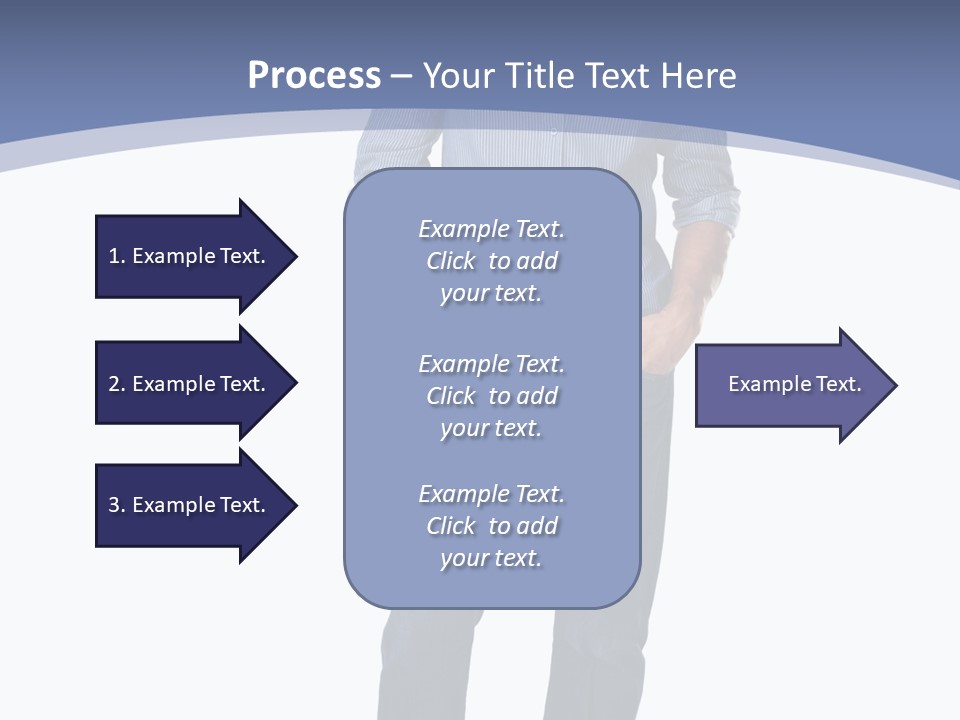 A Man Standing With His Hands In His Pockets PowerPoint Template