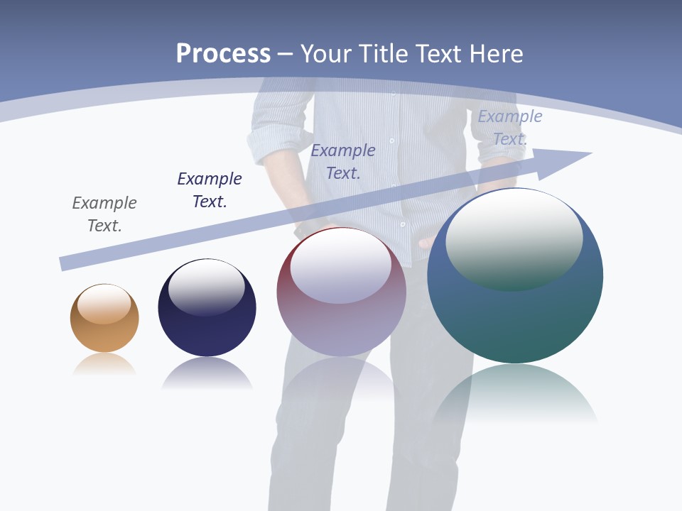 A Man Standing With His Hands In His Pockets PowerPoint Template