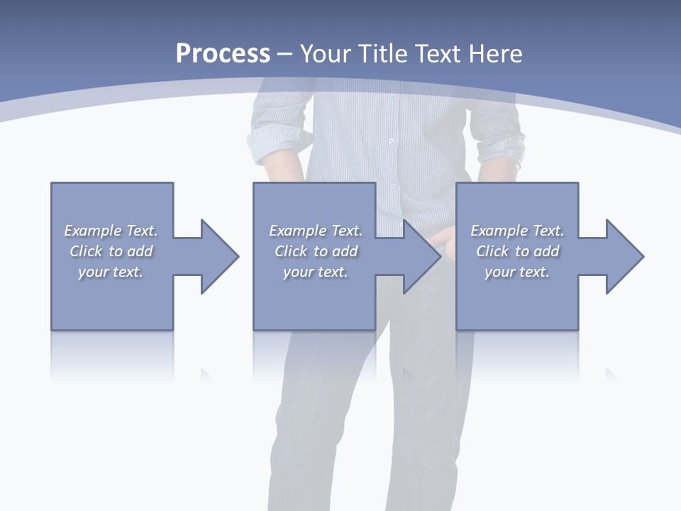 A Man Standing With His Hands In His Pockets PowerPoint Template