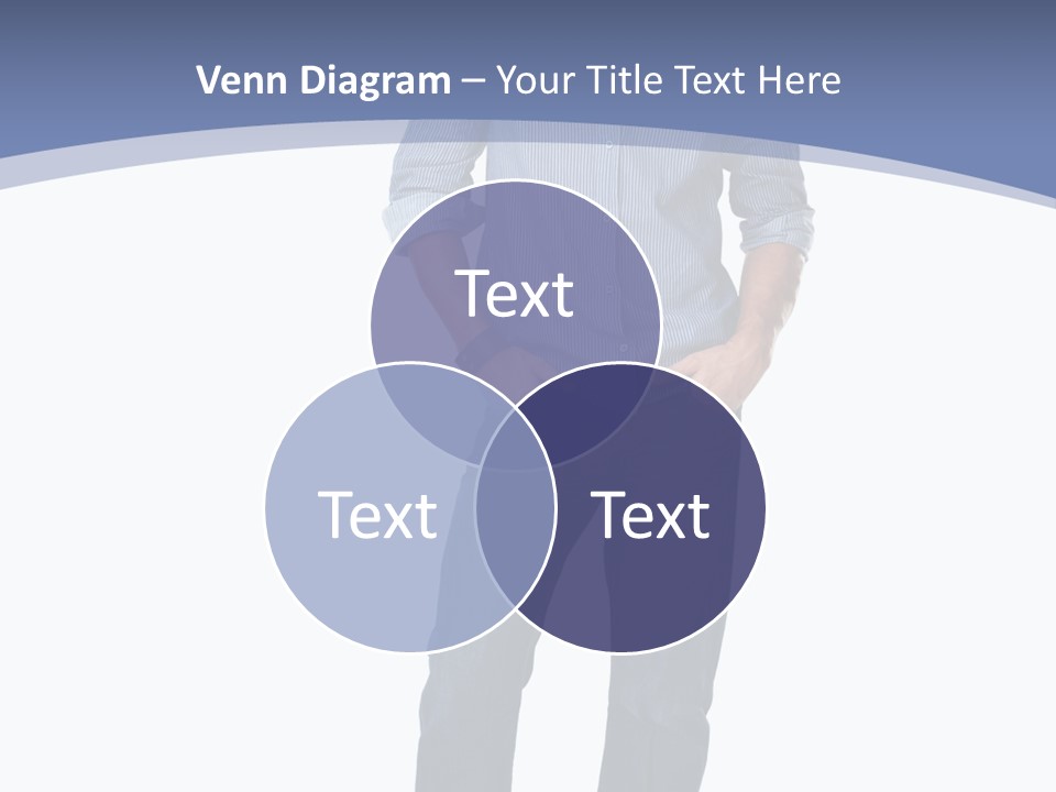 A Man Standing With His Hands In His Pockets PowerPoint Template