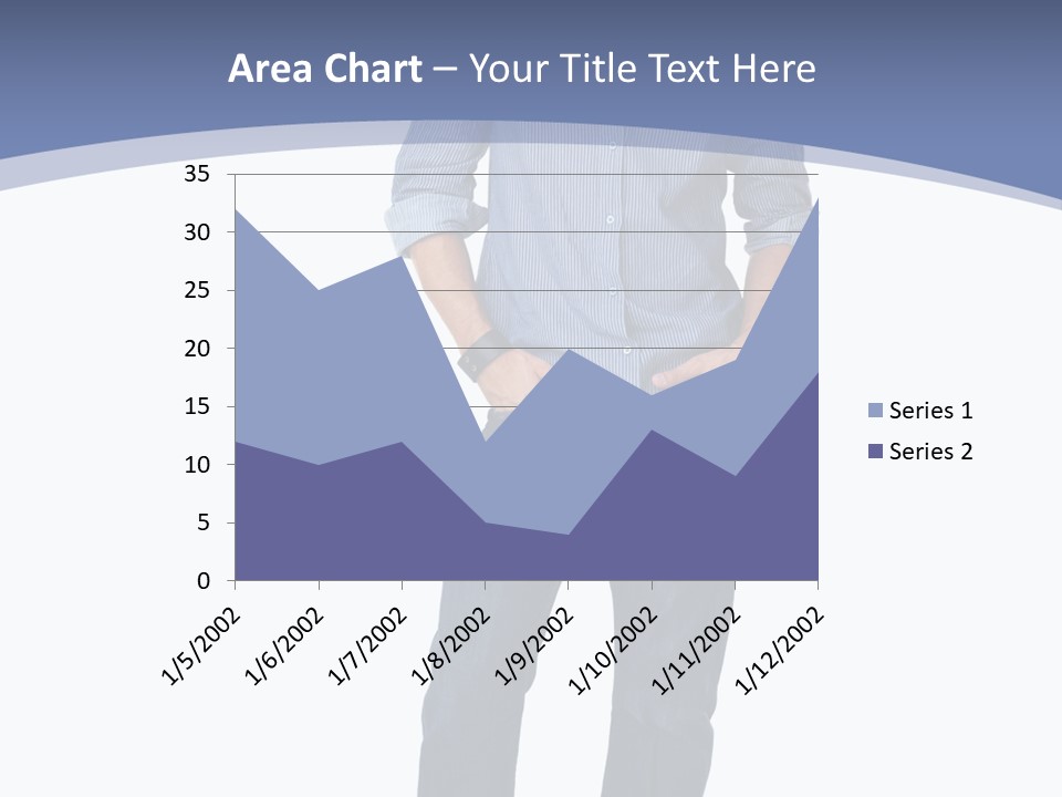 A Man Standing With His Hands In His Pockets PowerPoint Template