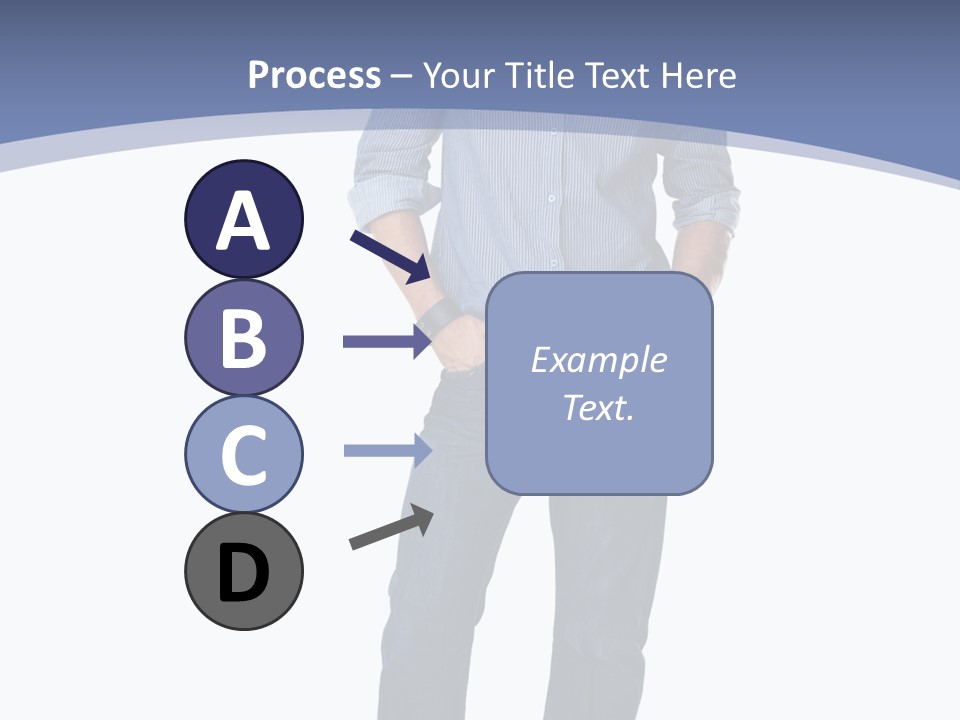 A Man Standing With His Hands In His Pockets PowerPoint Template