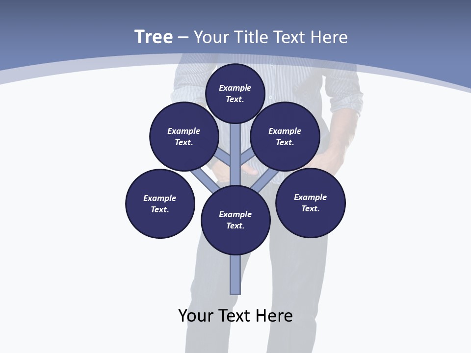 A Man Standing With His Hands In His Pockets PowerPoint Template