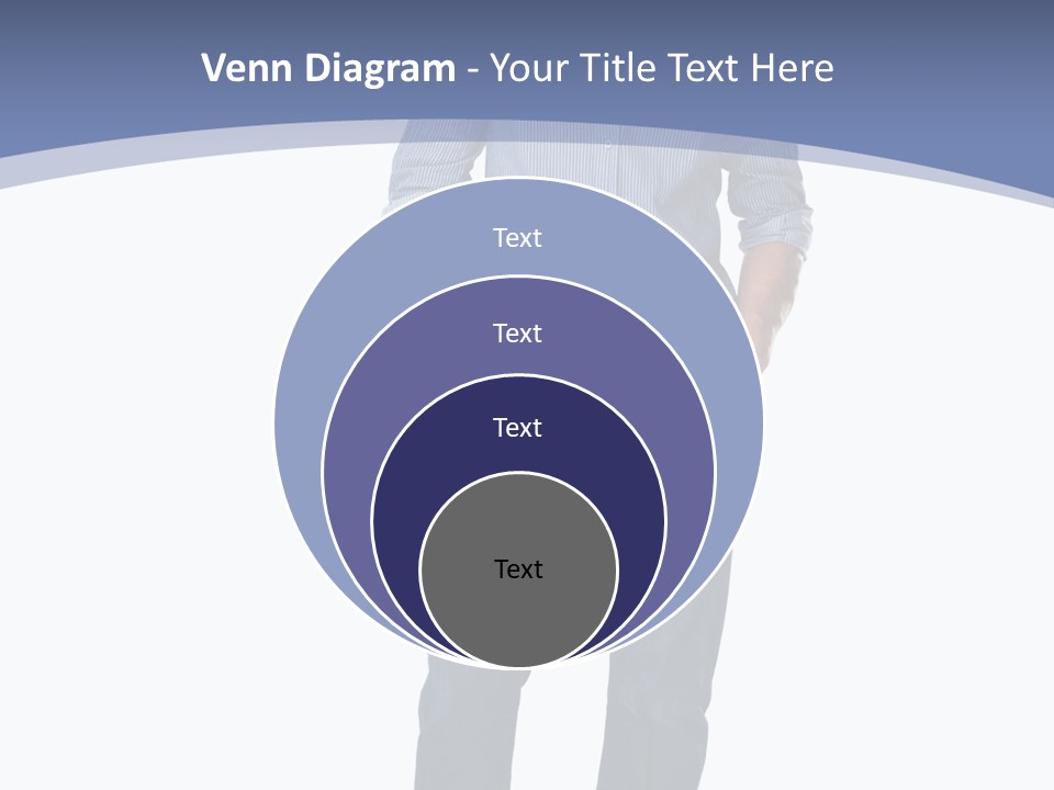 A Man Standing With His Hands In His Pockets PowerPoint Template