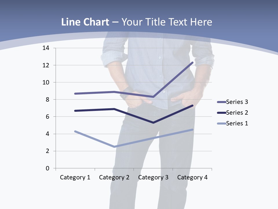 A Man Standing With His Hands In His Pockets PowerPoint Template