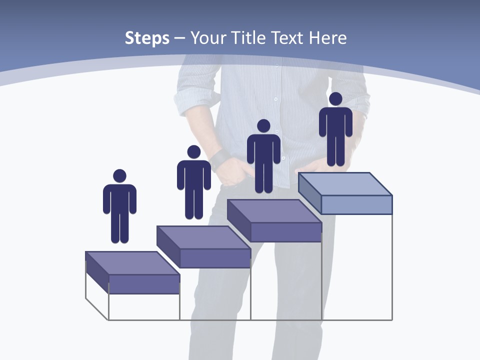 A Man Standing With His Hands In His Pockets PowerPoint Template