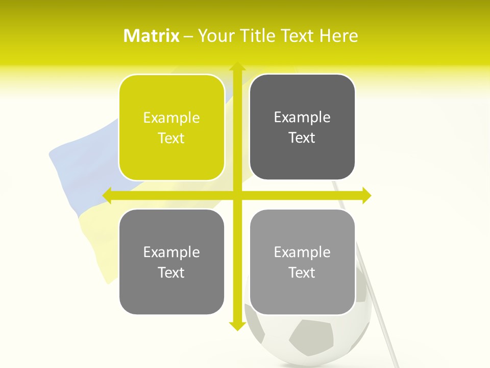 Round Play Isolated PowerPoint Template
