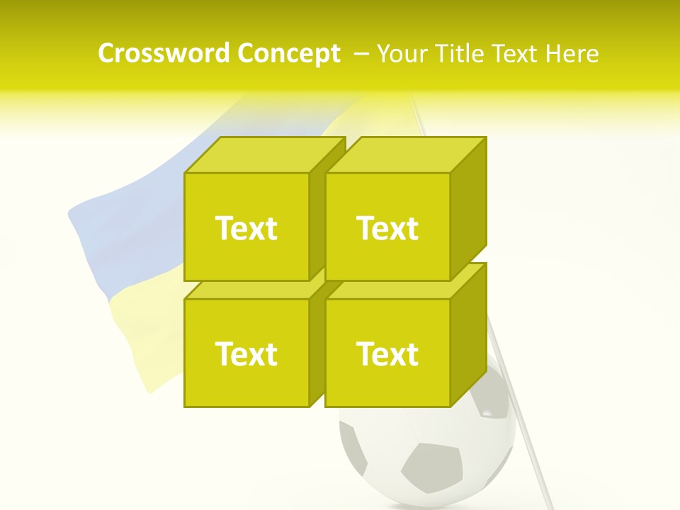 Round Play Isolated PowerPoint Template