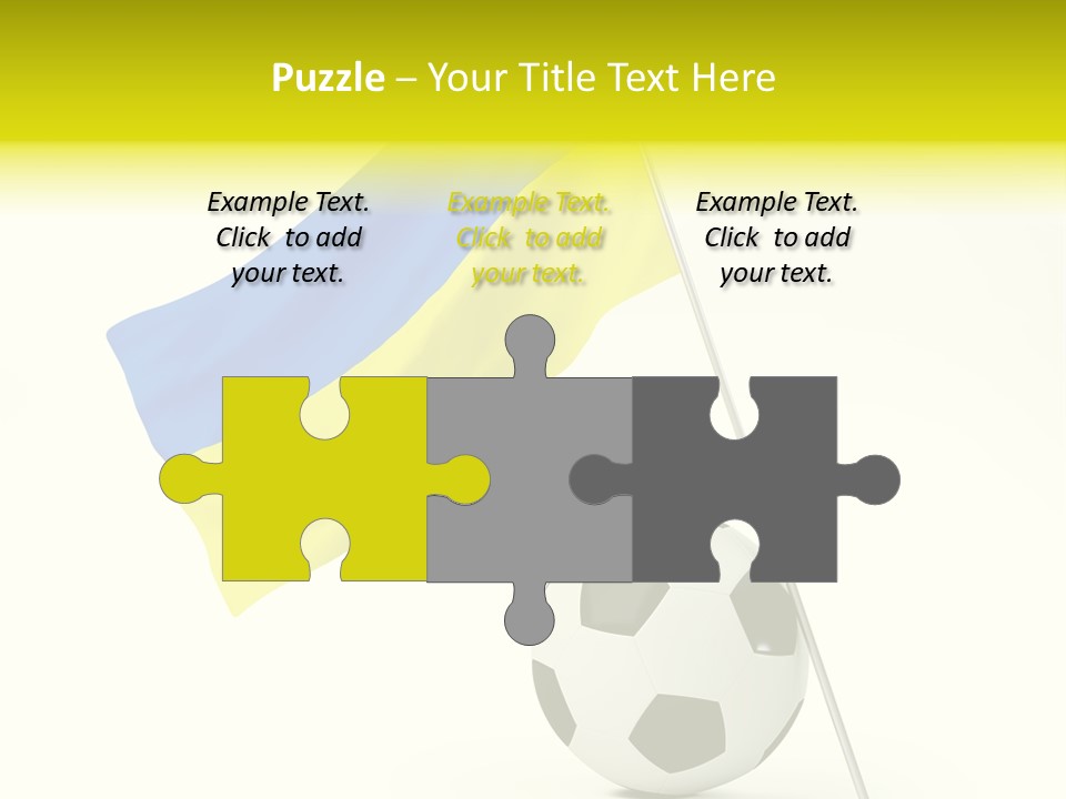 Round Play Isolated PowerPoint Template