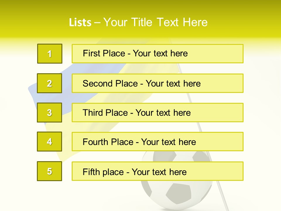 Round Play Isolated PowerPoint Template