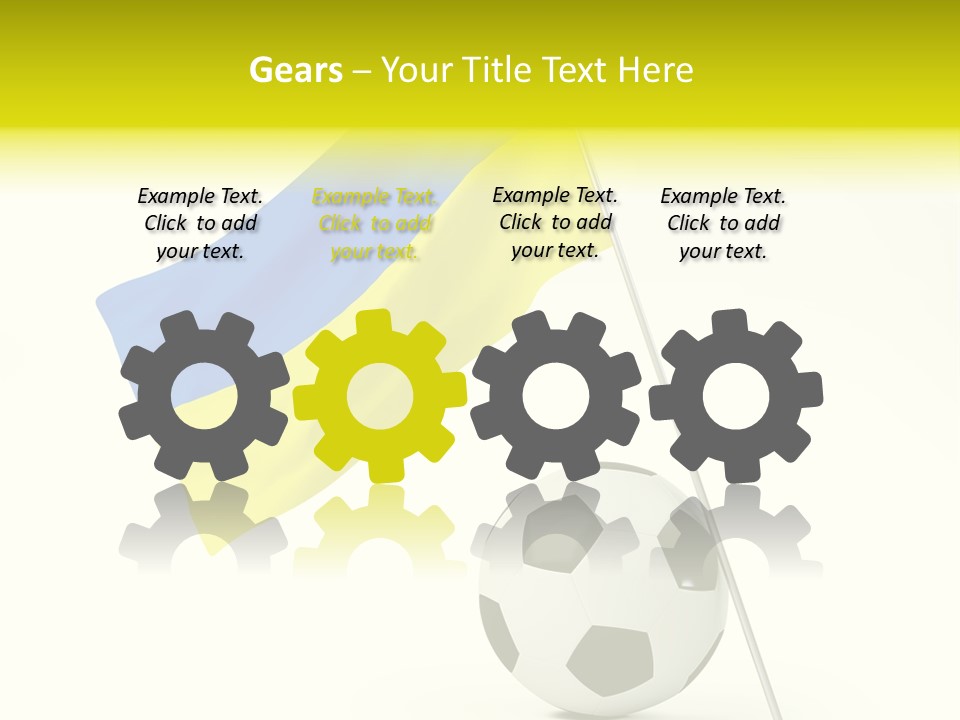 Round Play Isolated PowerPoint Template