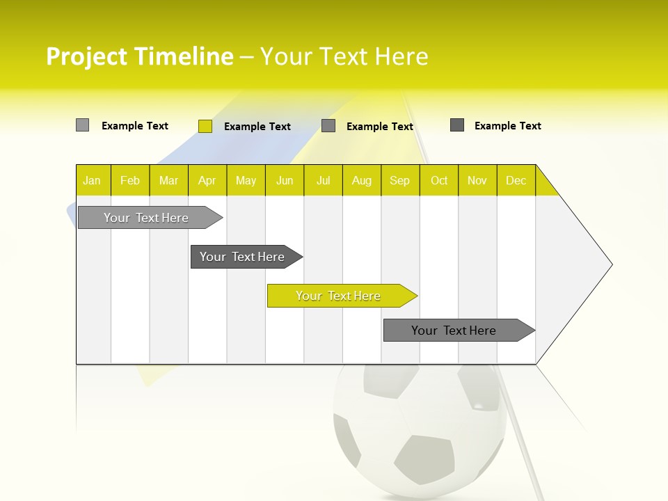 Round Play Isolated PowerPoint Template
