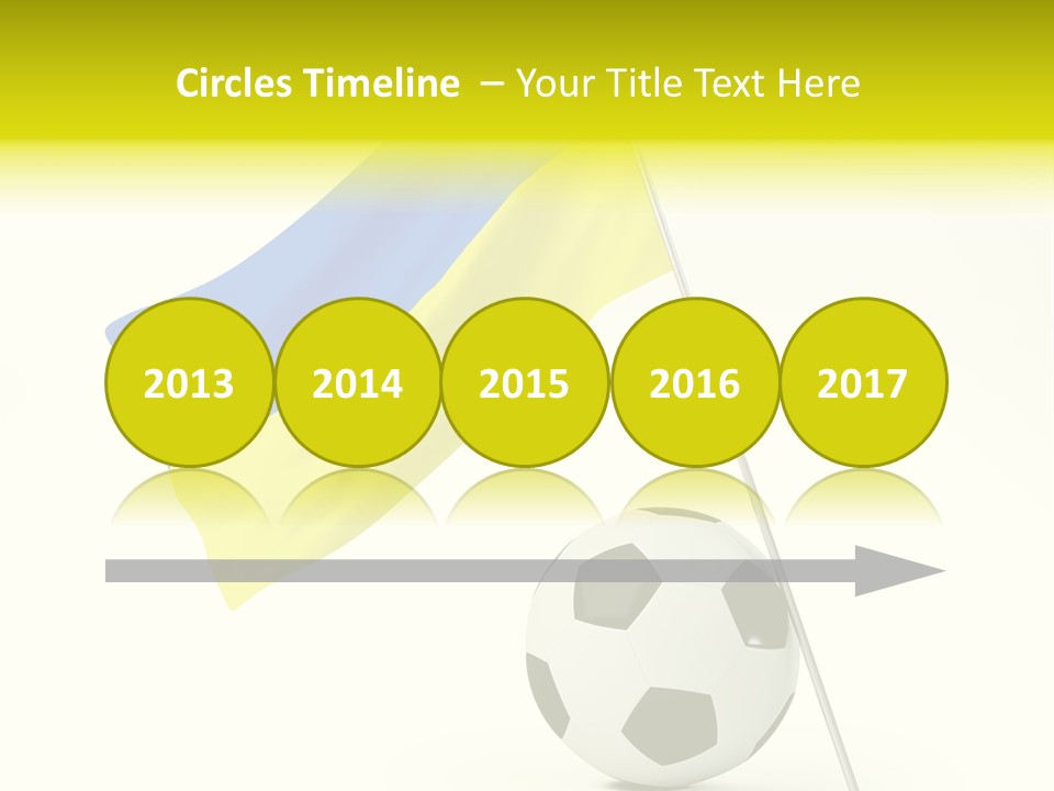 Round Play Isolated PowerPoint Template