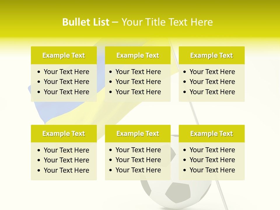 Round Play Isolated PowerPoint Template