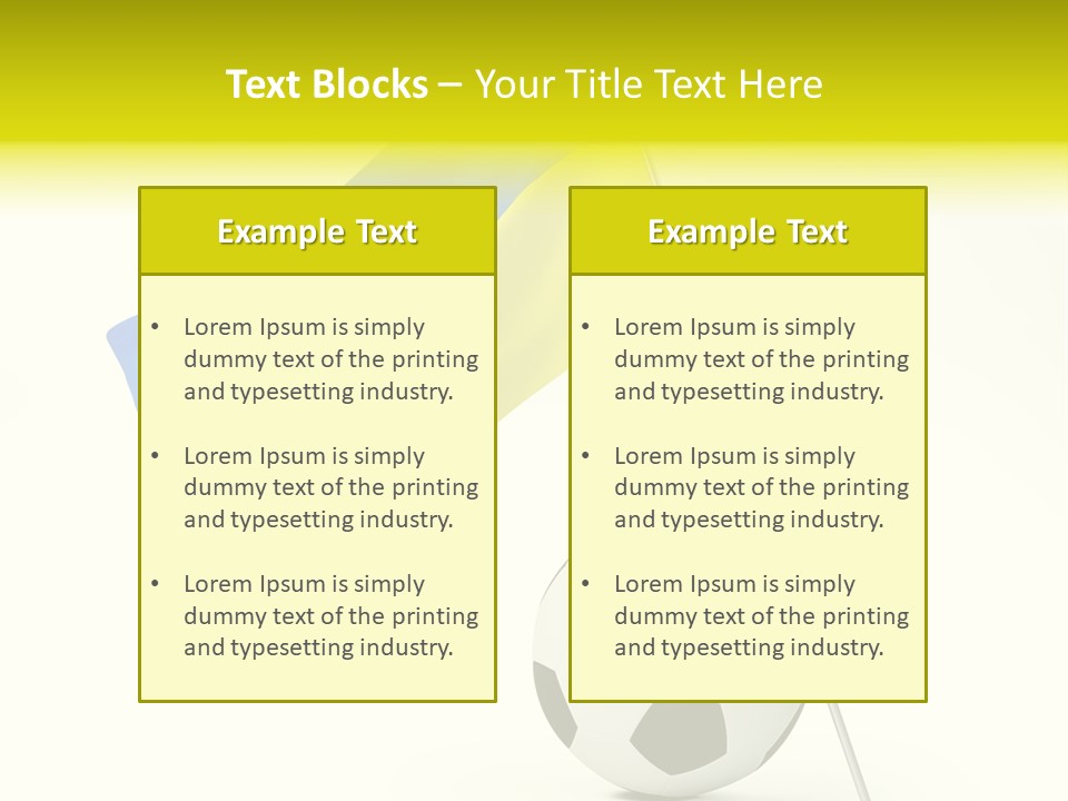 Round Play Isolated PowerPoint Template
