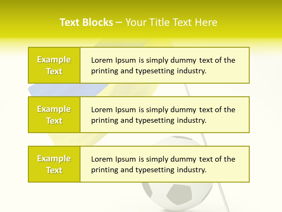 Round Play Isolated PowerPoint Template