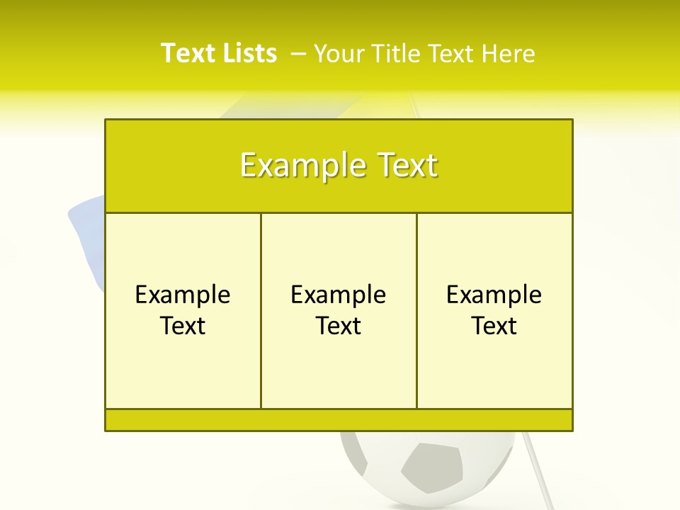 Round Play Isolated PowerPoint Template