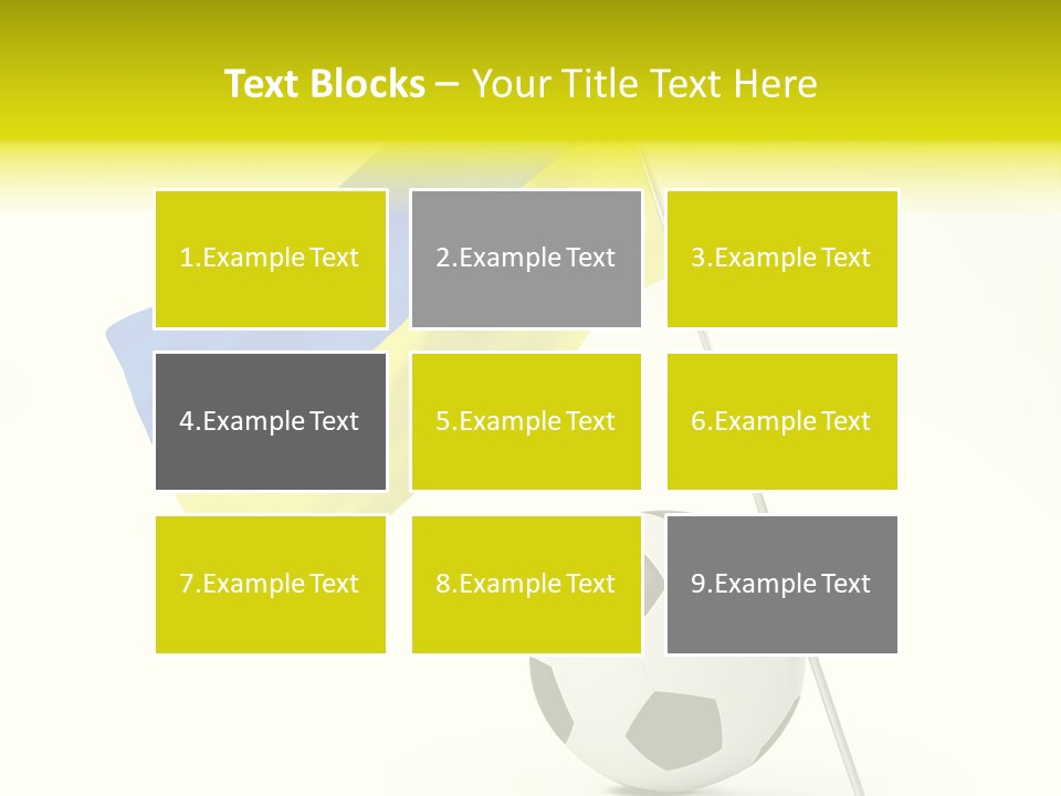 Round Play Isolated PowerPoint Template