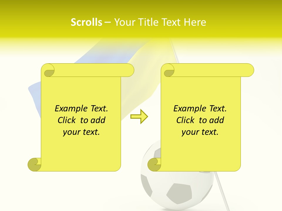 Round Play Isolated PowerPoint Template