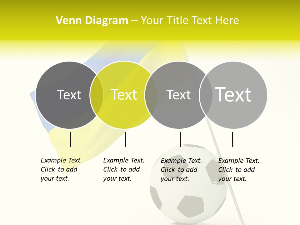 Round Play Isolated PowerPoint Template
