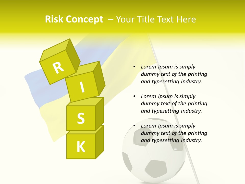 Round Play Isolated PowerPoint Template