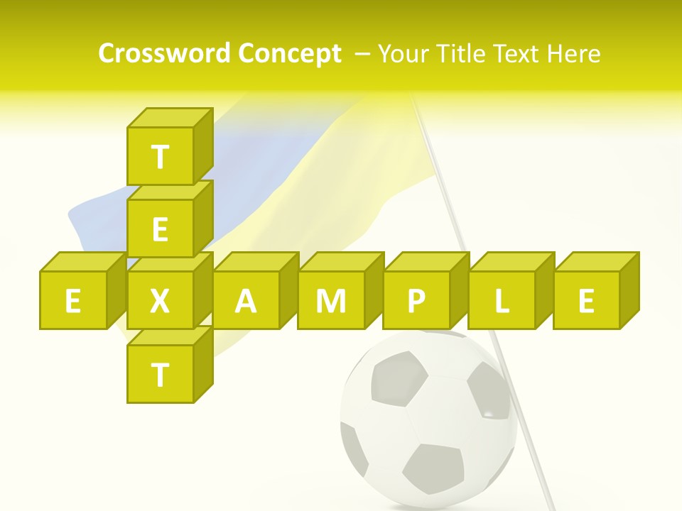 Round Play Isolated PowerPoint Template