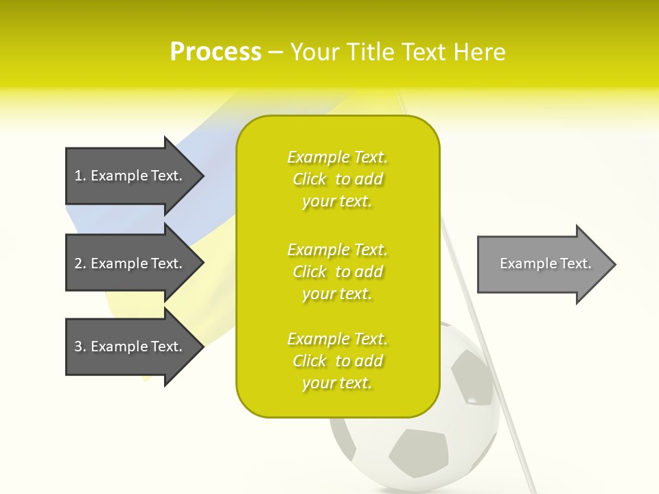 Round Play Isolated PowerPoint Template