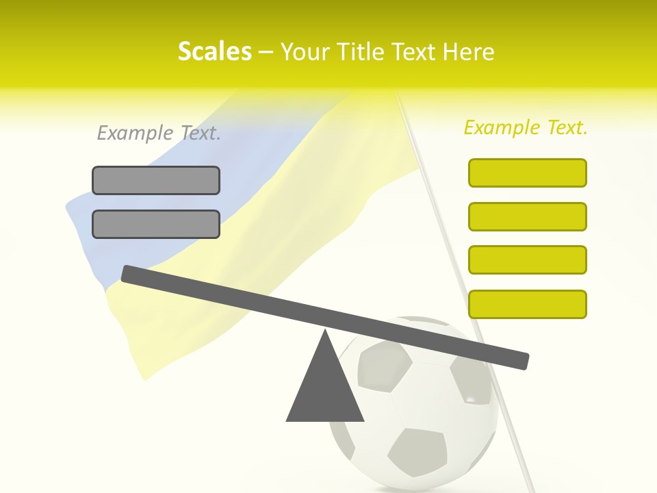 Round Play Isolated PowerPoint Template