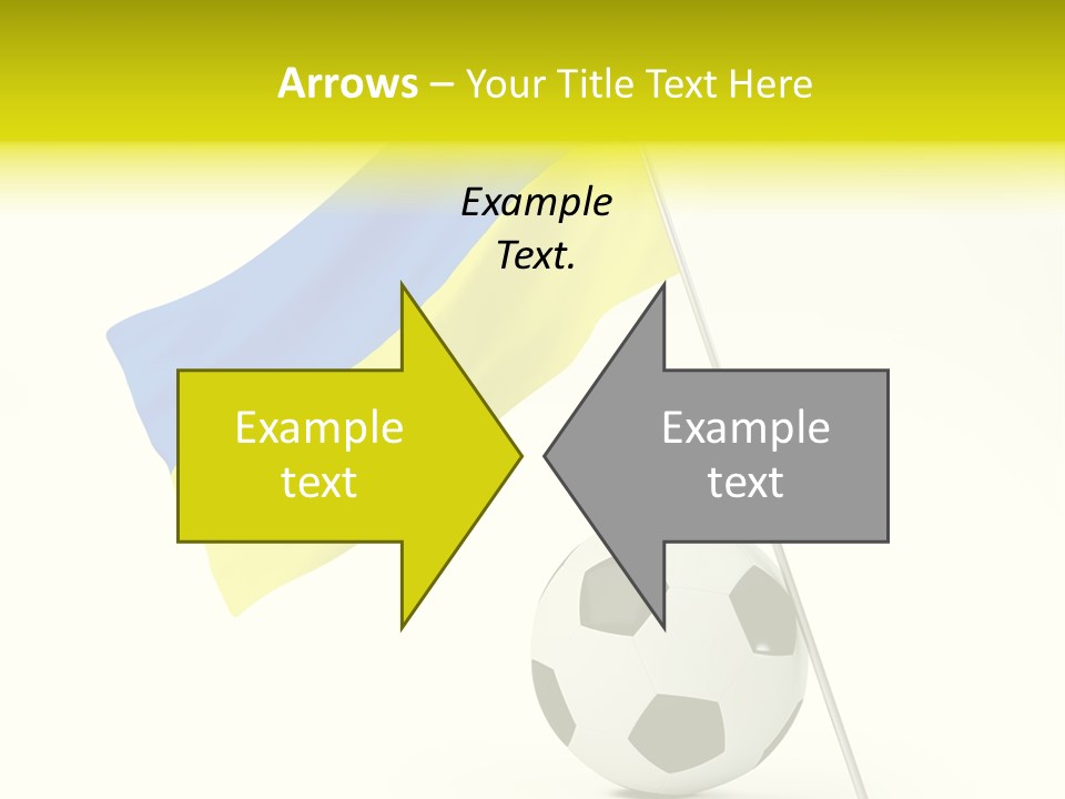 Round Play Isolated PowerPoint Template