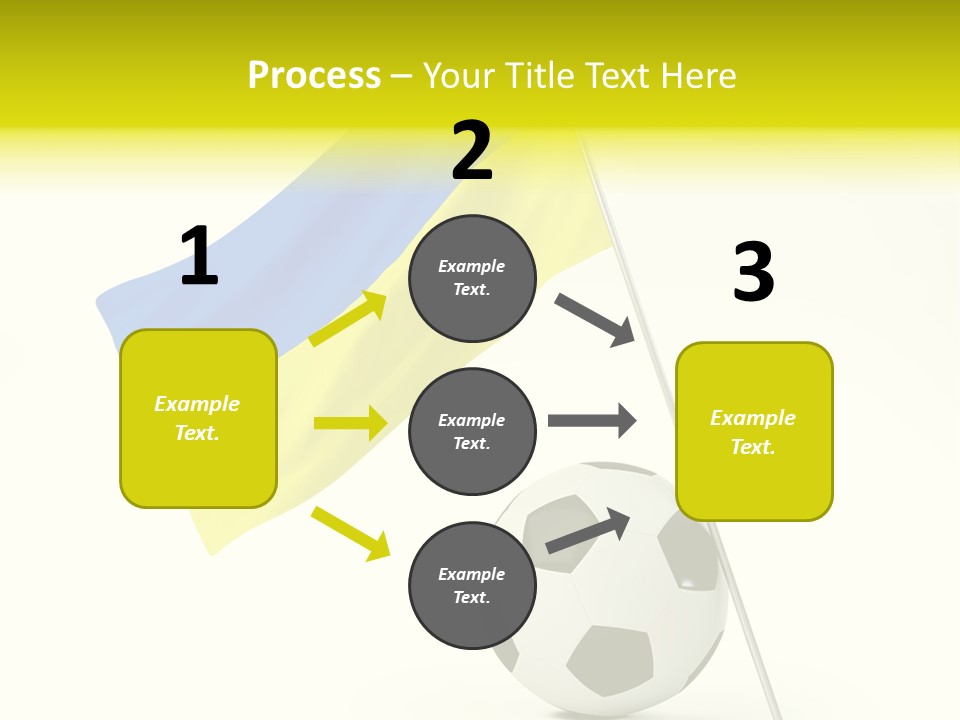 Round Play Isolated PowerPoint Template