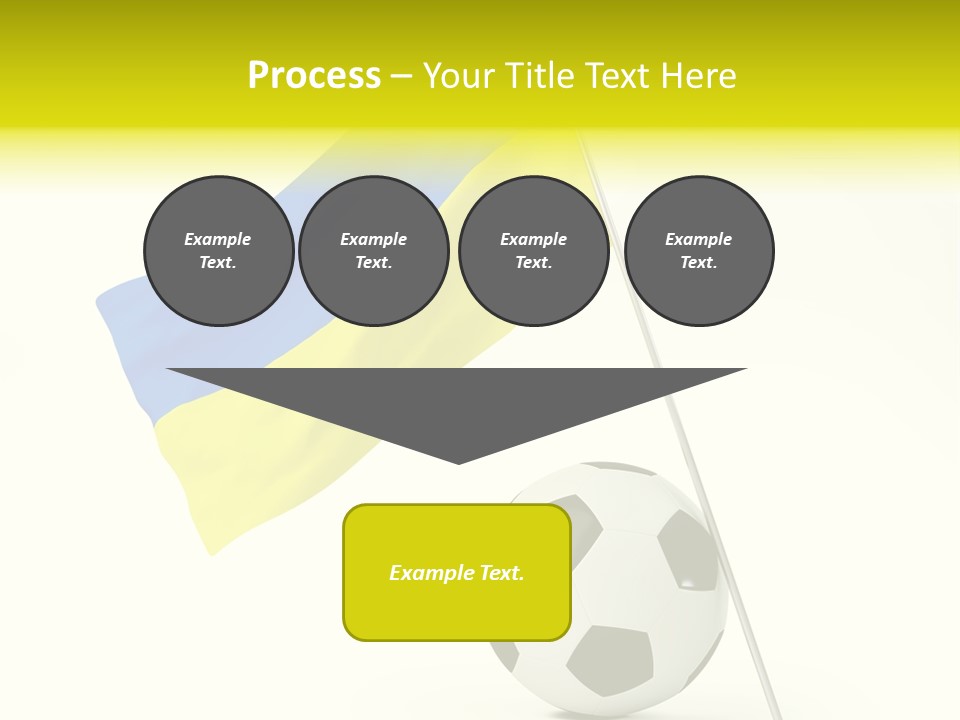 Round Play Isolated PowerPoint Template