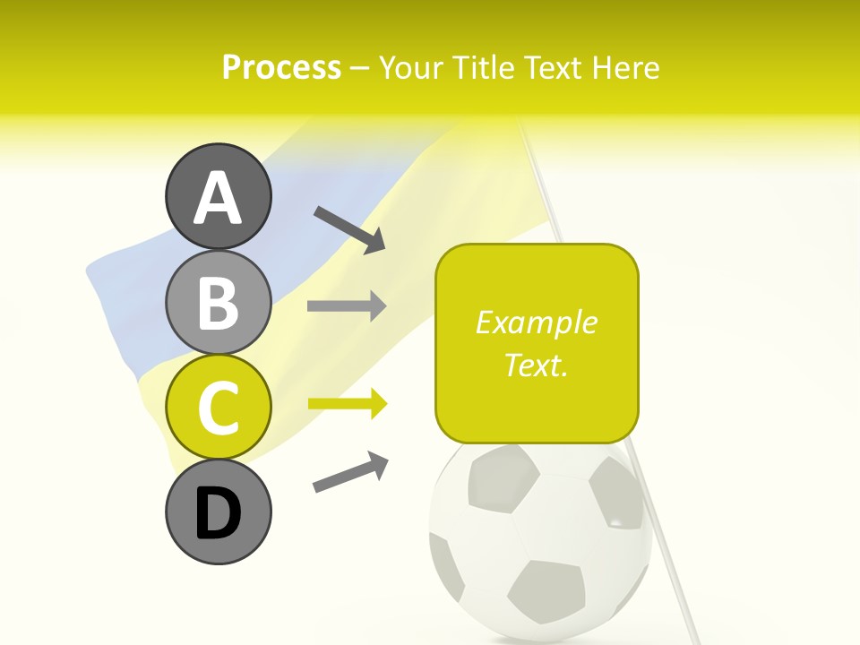 Round Play Isolated PowerPoint Template