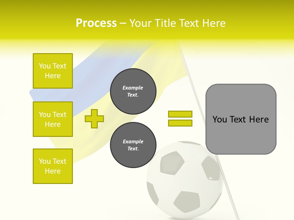 Round Play Isolated PowerPoint Template