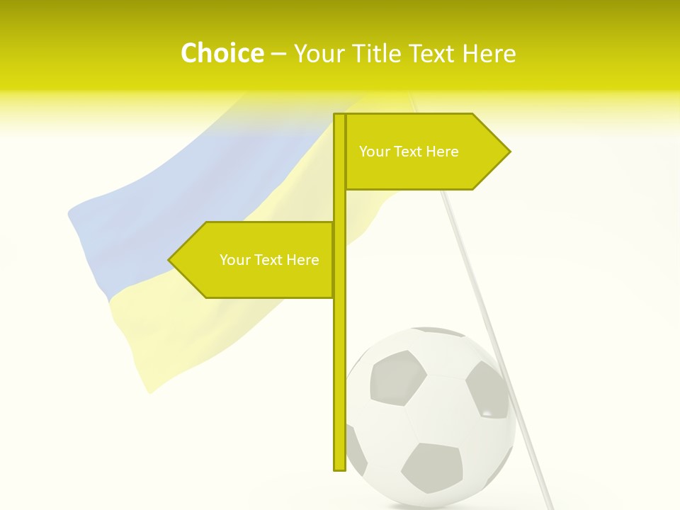 Round Play Isolated PowerPoint Template