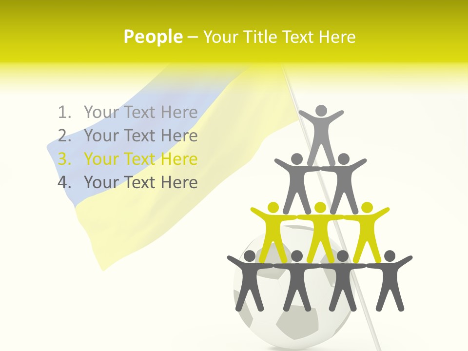 Round Play Isolated PowerPoint Template